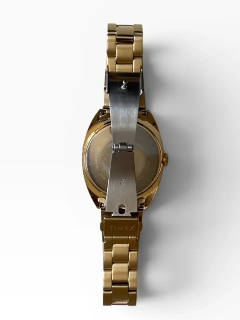 Timex Milano XL 38mm Gold Watch NWOT Box